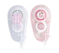 Bbajszx Ruban correcteur recyclable portable Beiges dissimulés pour une écriture fluide Confort ergonomique Bureaux scolaires Application Ruban correcteur