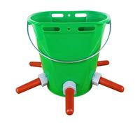 Bbajszx Seau d ' Alimentation Stable d ' Une capacité de 8l, pour Petits veaux, Seau d ' Alimentation pour bovins, pour Agriculteurs et bergers, Bouteille d ' Alimentation Suspendue