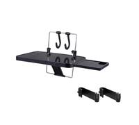 Bbajszx Table de Voiture Pliable adaptée sur Volant ou appuie-tête comme pour Ordinateur Portable et Surfaces de Salle à Manger avec Plateau à collations à Maintien sécurisé