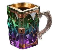 Bbajszx Tasse à boisson avec aspect verre taillé étoilé 9, 2 cm / 3, 62