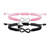 Bbajszx tissé à la Main avec Croix sans Date Kirsite offrant Une Brillance, Sensation légère, Ajustement réglable, Utilisation Unisexe, de Croix tissé