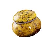 Bbajszx Urne de crémation en céramique pour Animaux de Compagnie et Humains, Belle Maison, Souvenir décoratif, de Cendres pour Souvenirs, Petit récipient de Cendres d ' Animaux de Compagnie