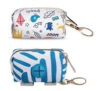 BBAOO Distributeur Sac a Crottes Chien, 2 Pièces Chien Distributeur, Distributeurs de Sacs pour Chiens, à Déjections Canines, Ranger Les Litière Chiens l'Extérieur