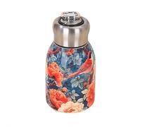 BBASILIYSD Bouteille d'eau isotherme 300 ml élégante et portable, mini bouteille d'eau portable en acier inoxydable, garde les boissons chaudes ou froides, profitez de boissons fraîches à tout moment