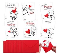 BBASILIYSD Cadeaux de Saint-Valentin pour enfants, lot de 36 cartes de Saint-Valentin, échange de cadeaux de Saint-Valentin pour garçons et filles, tout-petits, classe, classe, école, fête