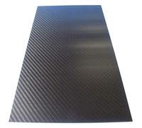 BBAUER Long 200 À 600 Mm Plaque de Fibre de Carbone Tisser Le Plastification À Haute Dureté Haute Dureté Mate, Épaisse 0,8 Mm de Largeur 200 Mm/0.8 * 200 * 550Mm