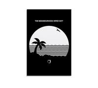 BBAUER Poster décoratif sur toile « The Neighbourhood Wiped Out » - Impression d'art moderne pour chambre à coucher - 40 x 60 cm