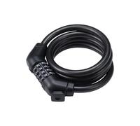 BBB Antivol à combinaison CodeGuard pour vélo - 12 mm x 120 cm - Code à 4 chiffres réinitialisable - BBL-101