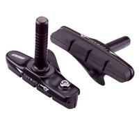 BBB BBS-11T Patins de frein Pour vélo de course et cyclo-cross Lot de 4 Noir