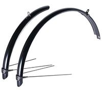 BBB BFD-40 Cityguard Garde-Boue Avant et arrière pour VTT Urbain pour Enfants, Noir, 28"