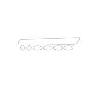 BBB Sticker de protection pour cadre vélo BikeSkin Transparent G