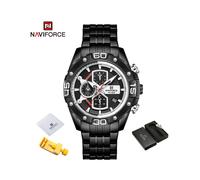 (BBB-BOX) NAVIFORCE Montres de sport pour hommes Marque de luxe Militaire Étanche Montre-bracelet en