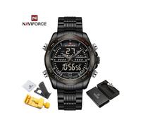 (BBB-BOX) Nouvelle montre-bracelet de sport pour homme, numérique, étanche, à quartz, chronographe,