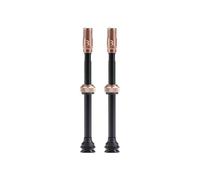 Bbb Al Valve Corecap Tubeless Valves 2 Units Doré 80 mm Bronze