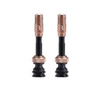Bbb Al Valve Corecap Tubeless Valves 2 Units Doré 40 mm Bronze