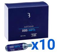 Bbb Cartouche De Co2 Airtank 16g 10 Unités