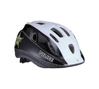 BBB Casque de vélo pour Enfants Boogy | Garçons et Filles Montagne et de Route, Skateboard, Patinage en Ligne | BHE-37 Police S (48-54 cm)