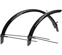 BBB Cityguard Jeu de Garde-Boue Avant et arrière pour VTT Urban Kids Road Ebike Garde-Boue | 22" BFD-40, Noir, 55,9 cm