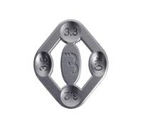BBB Clé à rayon BTL-15 Argent