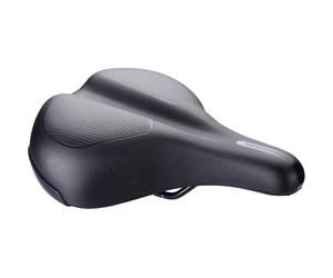BBB Comfort Plus Relaxed Selle de vélo de Route Noir 210 mm