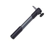 BBB Mini pompe vélo WindRush S BMP-55 – DoubleHead Presta/Schrader/Dunlop 100 psi, 250 mm