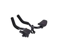 BBB Cycling AeroComfort Barres Triathlon en Aluminium | Aerobar Ergo-Bend pour Vélos de Route | Coussins de Bras en EVA Réglables en Largeur | Compatible avec Guidons de 22,2/25,4/31,8 mm | BHB-59