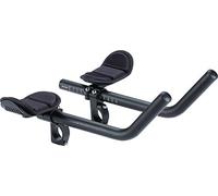 BBB Cycling AeroMax Barres Triathlon en Aluminium | Aerobar en J pour Vélos de Route | Coussins de Bras en PU Multi-réglables | Compatible avec Guidons de 25,4/31,8 mm | BHB-60