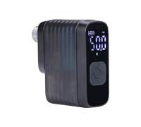 BBB Cycling BarBank Mini Pompe à Vélo Électrique - Ultra-Portable Format - Gonfleur 120 PSI / 8 Bar pour VTT, Route & Gravel - Charge Rapide USB-C, Éclairage LED - Compatible Valves Presta & Schrader