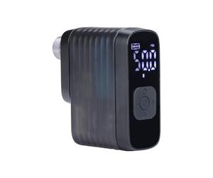 BBB Cycling BarBank Mini Pompe à Vélo Électrique - Ultra-Portable Format - Gonfleur 120 PSI / 8 Bar pour VTT, Route & Gravel - Charge Rapide USB-C, Éclairage LED - Compatible Valves Presta & Schrader