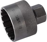 BBB Outil de boîtier de pédalier BracketPlug 16 – Compatible Shimano Hollowtech – Argenté
