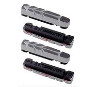 BBB CarbStop Plaquettes de Frein de vélo Haute Performance Patins Mixte, Gris, Taille Unique