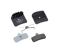 BBB Cycling CoolFin Lot de 2 Plaquettes de Frein à Disque de vélo pour Shimano M810, Saint M820 et Zee M640 et TRP Quadiem SL I DiscStop BBS-55 Bleu