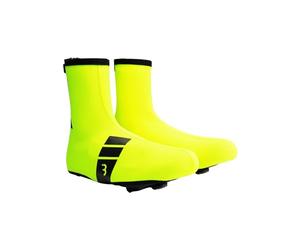 BBB Cycling Couvre-Chaussures De Cyclisme Imperméables Couvre-Chaussures Vélo De Course Et MTB Protection De Chauaasures pour Homme Et Femmes Heavyduty OSS BWS-02B Jaune Fluo 45/46