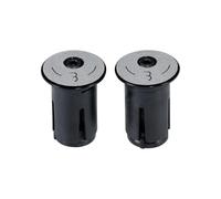 BBB Embouts de guidon ScrewOn Alu BHT-97 – Aluminium durable Réutilisables Réfléchissants