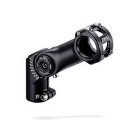 BBB Cycling Highfix Os Potence de guidon de vélo réglable avec-40° -+60° Montage direct Boulon en acier inoxydable 6061 T6 Aluminium Noir 120 mm