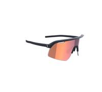 BBB Cycling Lunettes de cyclisme à contraste élevé - Lunettes de soleil de cyclisme professionnelles pour homme et femme - Gravel Vélo de route et VTT Valor FLUX noir mat rouge BSG-81