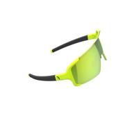 BBB Cycling - Lunettes de cyclisme Chester MLC - Grilamid incassable - Pont en caoutchouc réglable - Embouts de branches en caoutchouc - Accessoires de vélo - Jaune fluo
