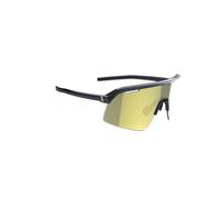 BBB Cycling Lunettes de cyclisme photochromiques à contraste élevé - Lunettes de sport professionnelles pour homme et femme - Protection 100% UV - Pour vélo de gravier et VTT - Noir brillant BSG-81PH