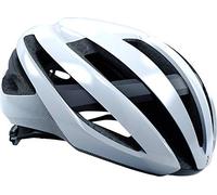 BBB Cycling Maestro BHE-09 Casque de vélo Unisexe pour Adulte | Femme et Homme | Système de Refroidissement Airflow Lightweight | Vélo de Course et e-Road | Blanc Brillant L (58-62 cm)