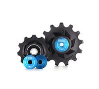 Bbb Rollerboys Shimano Grx Jockey Wheel Set Bleu 11-13t Black / Blue