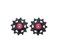 BBB Cycling RollerBoys Poulie en céramique 12T SR | Compatible SRAM | Groupes 12 Vitesses | Roues Jockey en céramique Haute Performance | Dérailleur Durable et Efficace | BDP-20