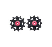 Bbb Rollerboys 12t Ceramic Sram Xplr Jockey Wheel Set Rose Black / Red