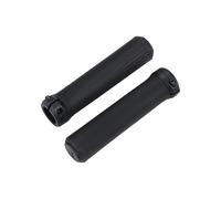 BBB Cycling SteadyActive BHG-115 Poignées de Guidon ergonomiques Confortables de 132 mm avec Couches de kraton et Gel - Mécanisme de Verrouillage à Visser - Noir/Gris
