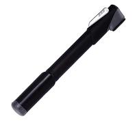 BBB Mini pompe à vélo WindWave BMP-54 – Haut volume, compatible Presta, Schrader et Dunlop – Noir