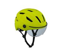 BBB Déplacer Le Masque Facial Casque de Cyclisme Unisexe, Jaune Fluo, L
