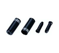 Kit d'embouts de câbles et gaines en aluminium BBB Cycling Rouge