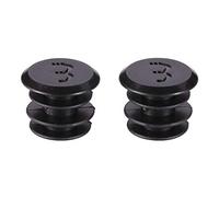 BBB Bouchons (2pcs) Noir - Poignées et rubans de cintres de vélo