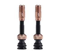 Bbb Al Valve Corecap Tubeless Valves 2 Units Doré 40 mm