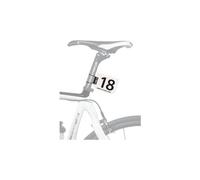 Bbb fixation de plaque de course sur tige de selle