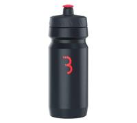 BBB FlexCage CompTank Combinaison Bouteille d'eau et Support Vélo, Noir/Rouge, Taille Unique